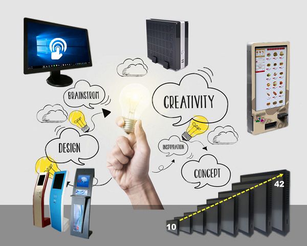 Value added customization service for touch monitor and panel PC.