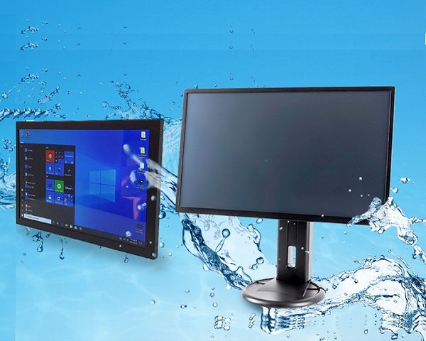 Computer touch All-in-One sigillato completamente e senza ventole con valutazione IP65.